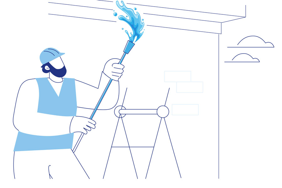 Fascia & soffit cleaning